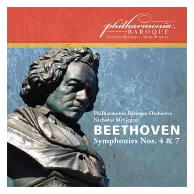 CD Ludwig van Beethoven: Symphonies Nos. 4 & 7