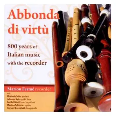 CD Various: Marion Ferme - Abbonda Di Virtu