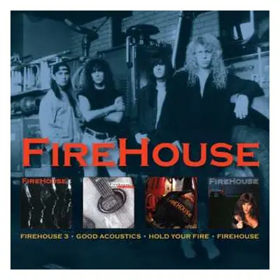 3CD Firehouse: Firehouse + Hold Your Fire + 3 + Good Acoustics