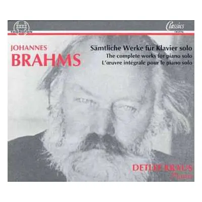 7CD Johannes Brahms: Werke Für Klavier Solo (ges.-aufn.)