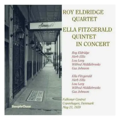 CD Ella Fitzgerald: In Concert - Falkoner Centret Copenhagen, Denmark May 21, 1959