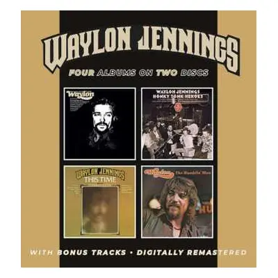 2CD Waylon Jennings: Four Albums On Two Discs