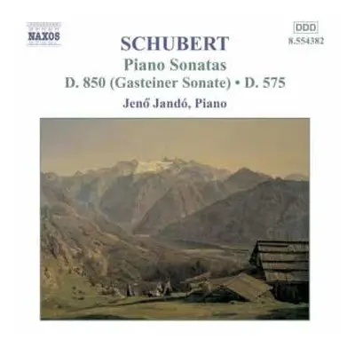 CD Franz Schubert: Piano Sonatas D. 850 (Gasteiner Sonate) And D. 575