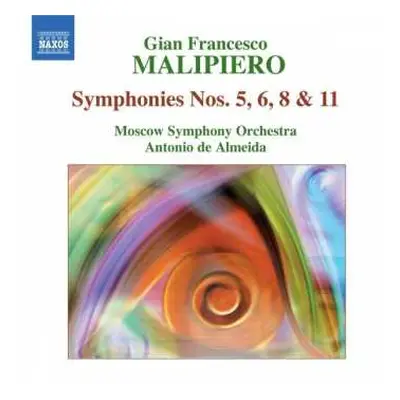 CD Gian Francesco Malipiero: Symphonies Nos. 5, 6, 8 & 11