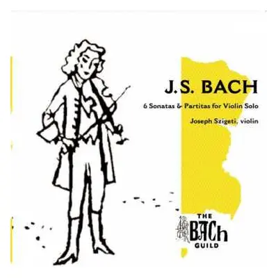 2CD Johann Sebastian Bach: 6 Sonatas & Partitas For Violin Alone