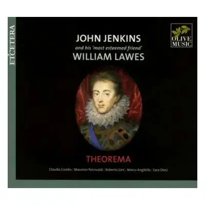 CD John Jenkins: John Jenkins And His 'most Esteemed Friend' William Lawes