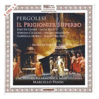 2CD Giovanni Battista Pergolesi: Il Prigionier Superbo