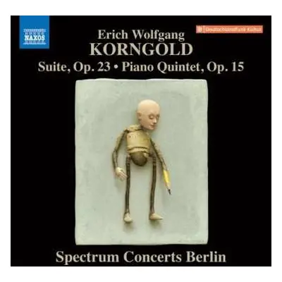 CD Erich Wolfgang Korngold: Suite, Op. 23 • Piano Quintet, Op. 15