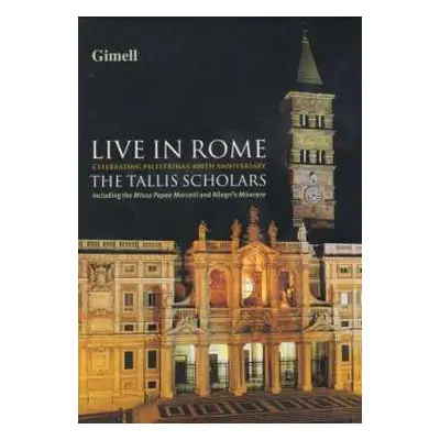 DVD Giovanni Pierluigi da Palestrina: The Tallis Scholars - Live In Rome