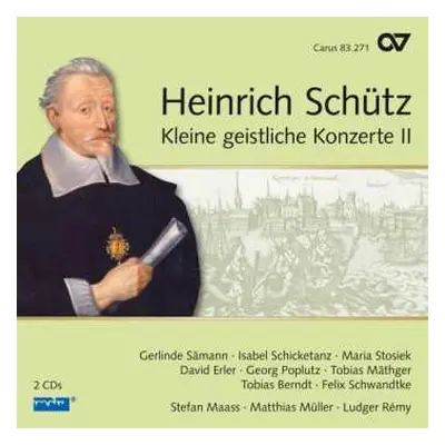 2CD/Box Set Heinrich Schütz: Kleine Geistliche Konzerte II