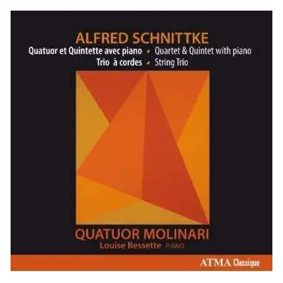 CD Alfred Schnittke: Quatuor Et Quintette Avec Piano, Trio à Cordes