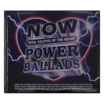 4CD Various: Now That’s What I Call Power Ballads: Total Eclipse Of The Heart