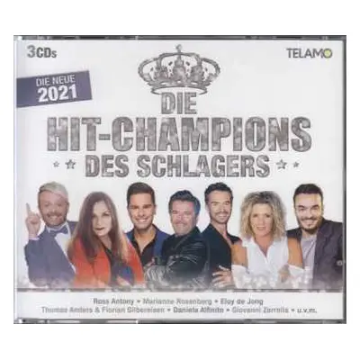 3CD Various: Die Hit-champions Des Schlagers: Die Neue 2021