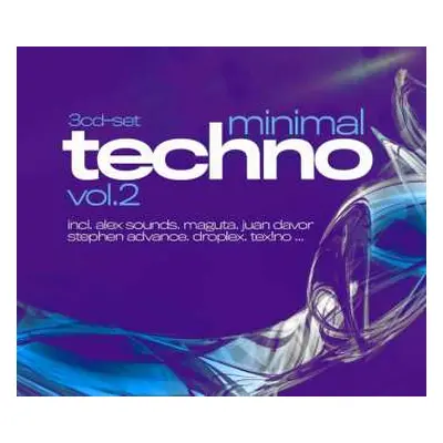 3CD Various: Minimal Techno Vol. 2