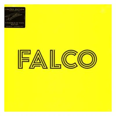 4LP/Box Set Falco: Falco - The Box LTD | CLR