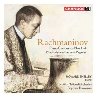 2CD Sergei Vasilyevich Rachmaninoff: Piano Conceros Nos 1-4 - Rhapsody On A Theme Of Paganini