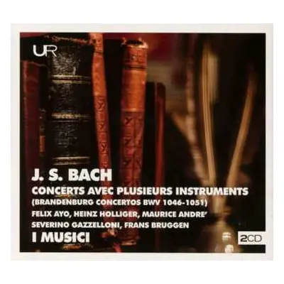 2CD Johann Sebastian Bach: Brandenburgische Konzerte Nr.1-6