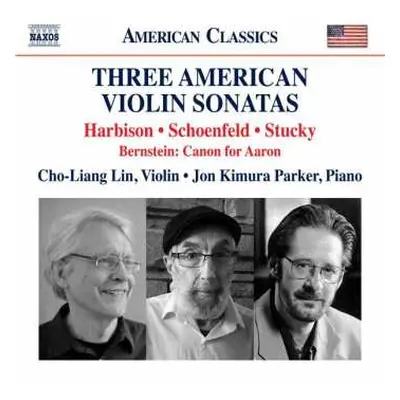 CD Leonard Bernstein: Three American Violin Sonatas