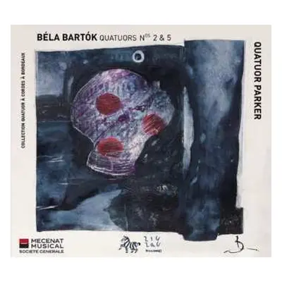 CD Béla Bartók: Quatuors Nos 2 & 5