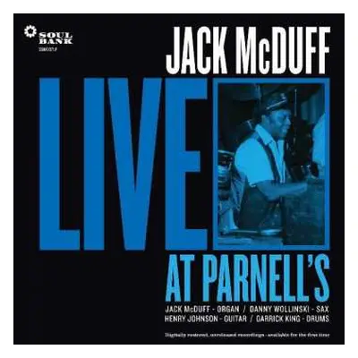 2CD Brother Jack McDuff: Live At Parnell's