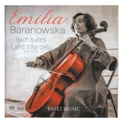 SACD Emilia Baranowska: Bach suites 1 and 3 for Cello DLX