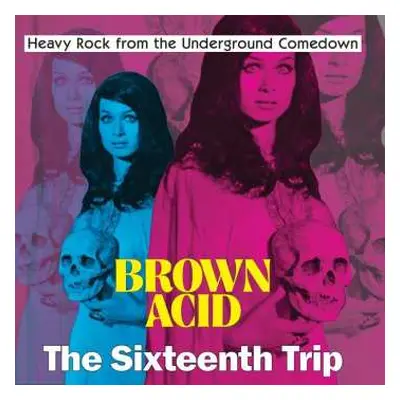 CD Various: Brown Acid: The Sixteenth Trip (Heavy Rock From The Underground Comedown) DIGI