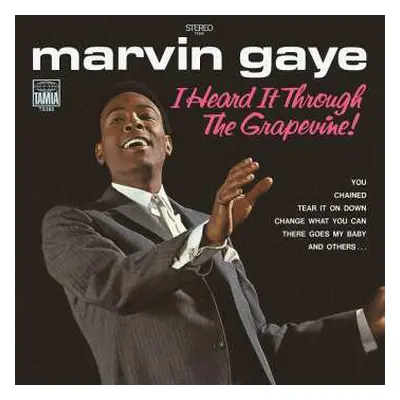 LP Marvin Gaye: I Heard It Through The Grapevine! CLR