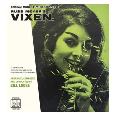 LP William Loose: Russ Meyer's Vixen. Original Motion Picture Soundtrack LTD | CLR