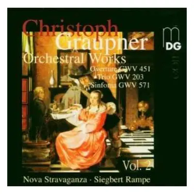 CD Christoph Graupner: Orchesterwerke Vol.2