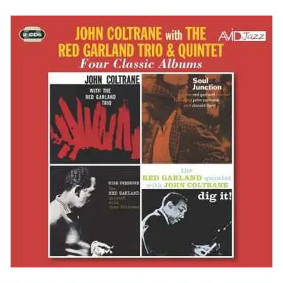 2CD John Coltrane: John Coltrane with The Red Garland Trio & Quintet: Four Classic Albums