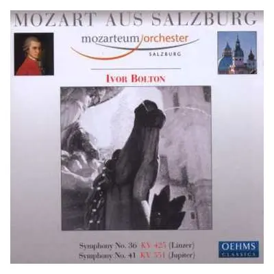 CD Wolfgang Amadeus Mozart: Symphony No. 36 KV 425 (Linzer) / Symphony No. 41 KV 551 (Jupiter)