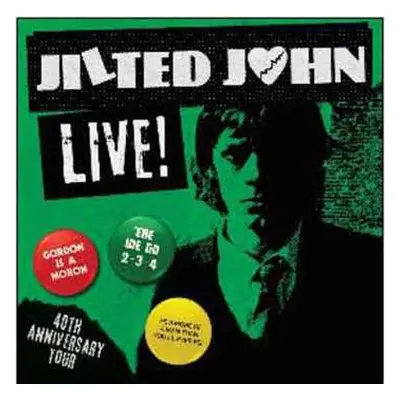 CD Jilted John: Live!