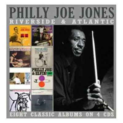 4CD "Philly" Joe Jones: Riverside And Atlantic Eight Classic Albums