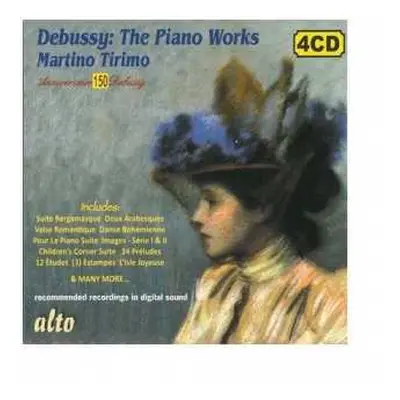 4CD Claude Debussy: The Piano Works