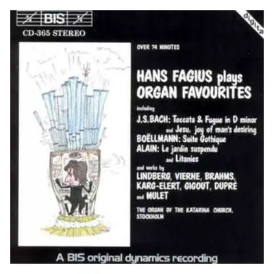 CD Hans Fagius: Hans Fagius Plays Organ Favourites