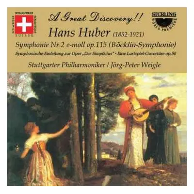 CD Stuttgarter Philharmoniker: Symphonie Nr. 2 E-Moll Op. 115 (Böcklin-Symphonie)