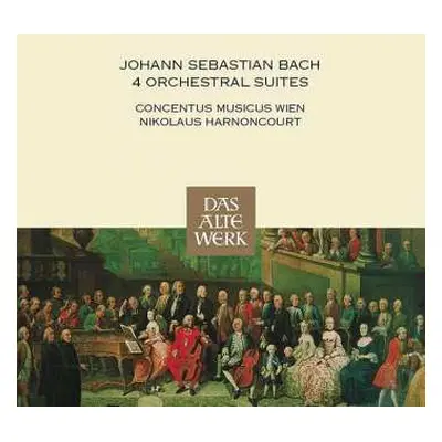 2CD Johann Sebastian Bach: 4 Orchestral Suites