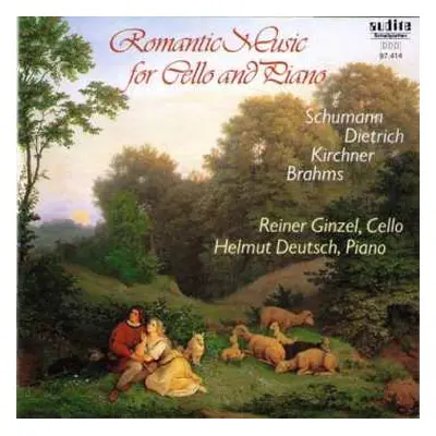 CD Johannes Brahms: Reiner Ginzel - Romantic Music For Cello & Piano