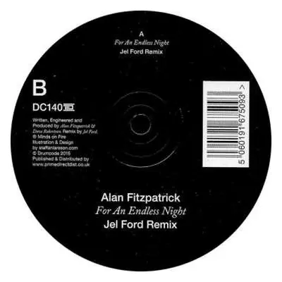 LP Alan Fitzpatrick: For An Endless Night (Jel Ford Remix) LTD