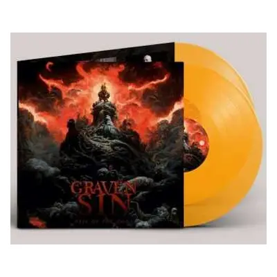 2LP Graven Sin: Veil Of The Gods (orange Vinyl)