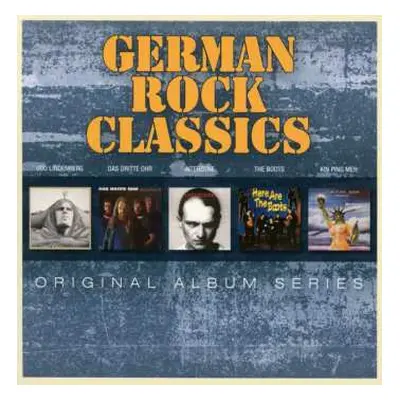 5CD/Box Set Various: German Rock Classics