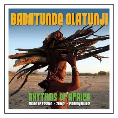 3CD Babatunde Olatunji: Rhythms Of Africa: Drums Of Passion * Zungo! * Flaming Drums!