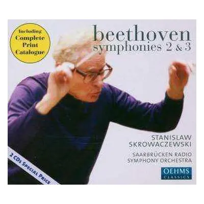 2CD Ludwig van Beethoven: Symphonies 2 & 3