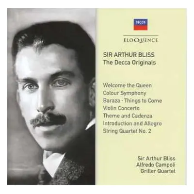 2CD Arthur Bliss: Sir Arthur Bliss - The Decca Originals