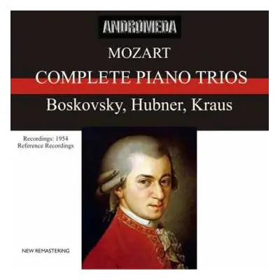 2CD Wolfgang Amadeus Mozart: Klaviertrios Nr.1-5