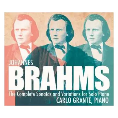 3CD Johannes Brahms: Klaviersonaten Nr.1-3