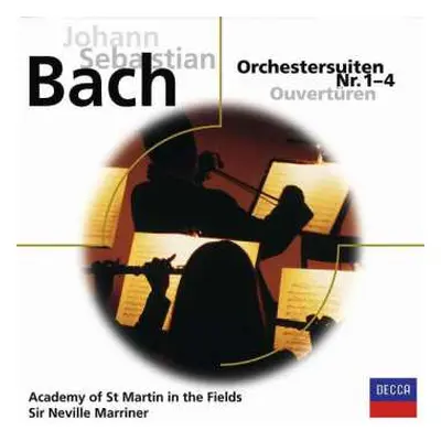 CD Johann Sebastian Bach: Orchestersuiten Nr. 1-4