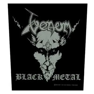 Zádová Nášivka Black Metal