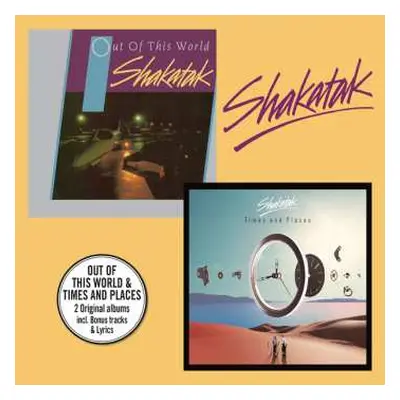 2CD Shakatak: Out Of This World / Times And Places