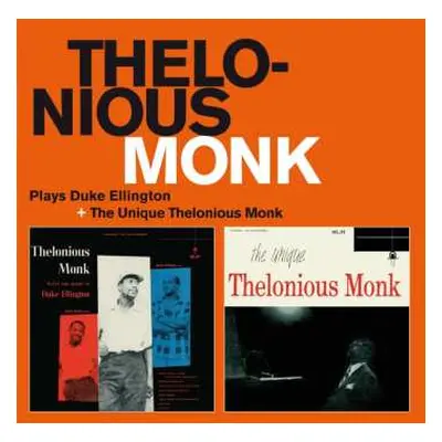 CD Thelonious Monk: Plays Duke Ellington / The Unique Thelonious Monk